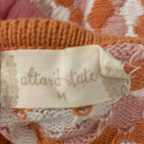 Cropped Orange and Blue Tank Tops and Altard State Halter Thin Sweater Size M - Picture 7 of 7